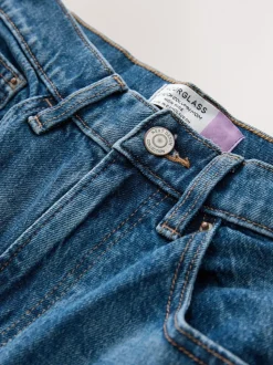 bleu foncé - Jean mom Hourglass Comfort colonne extensible