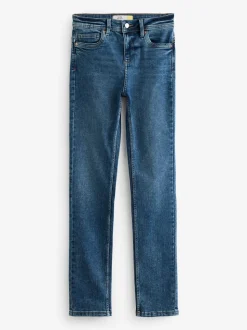 bleu foncé - Jean slim super doux