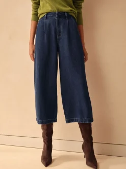 bleu foncé - Jupes-culottes N.Premium taille haute