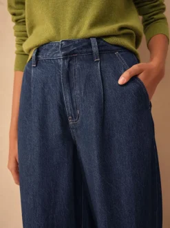 bleu foncé - Jupes-culottes N.Premium taille haute