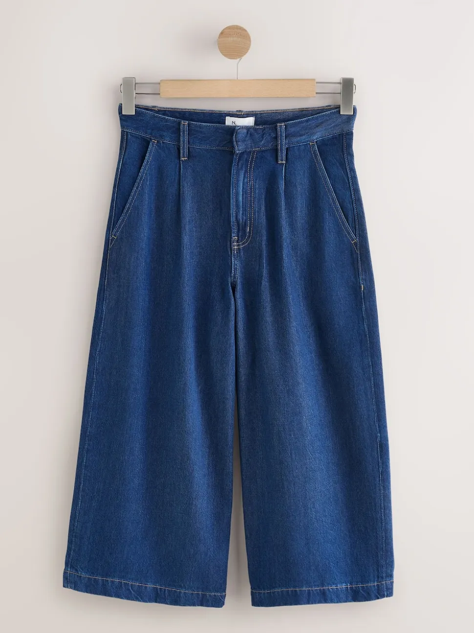 bleu foncé - Jupes-culottes N.Premium taille haute