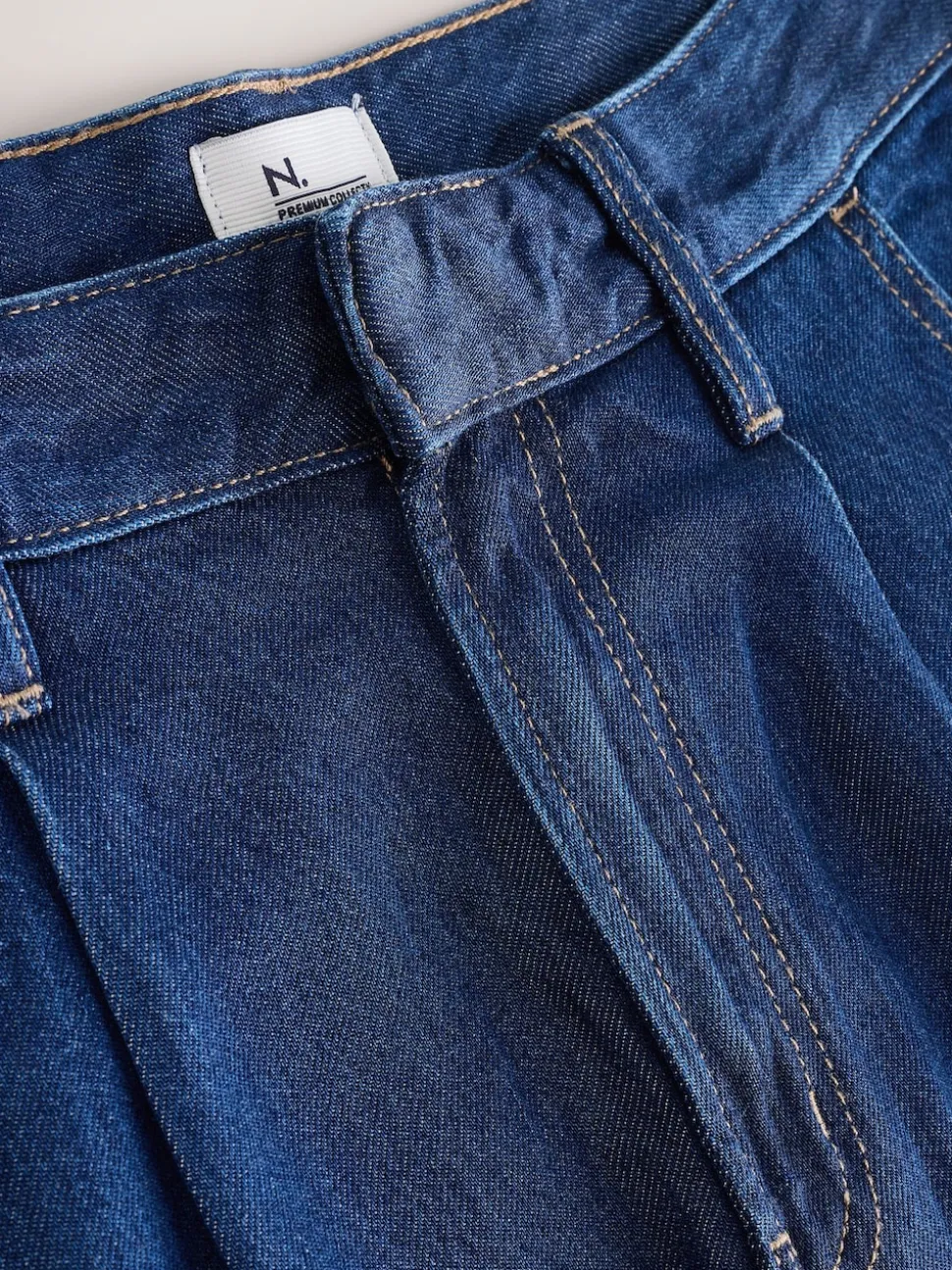 bleu foncé - Jupes-culottes N.Premium taille haute