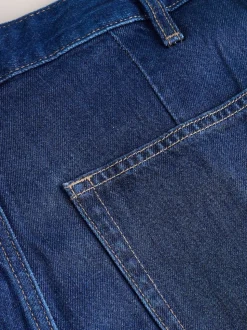 bleu foncé - Jupes-culottes N.Premium taille haute