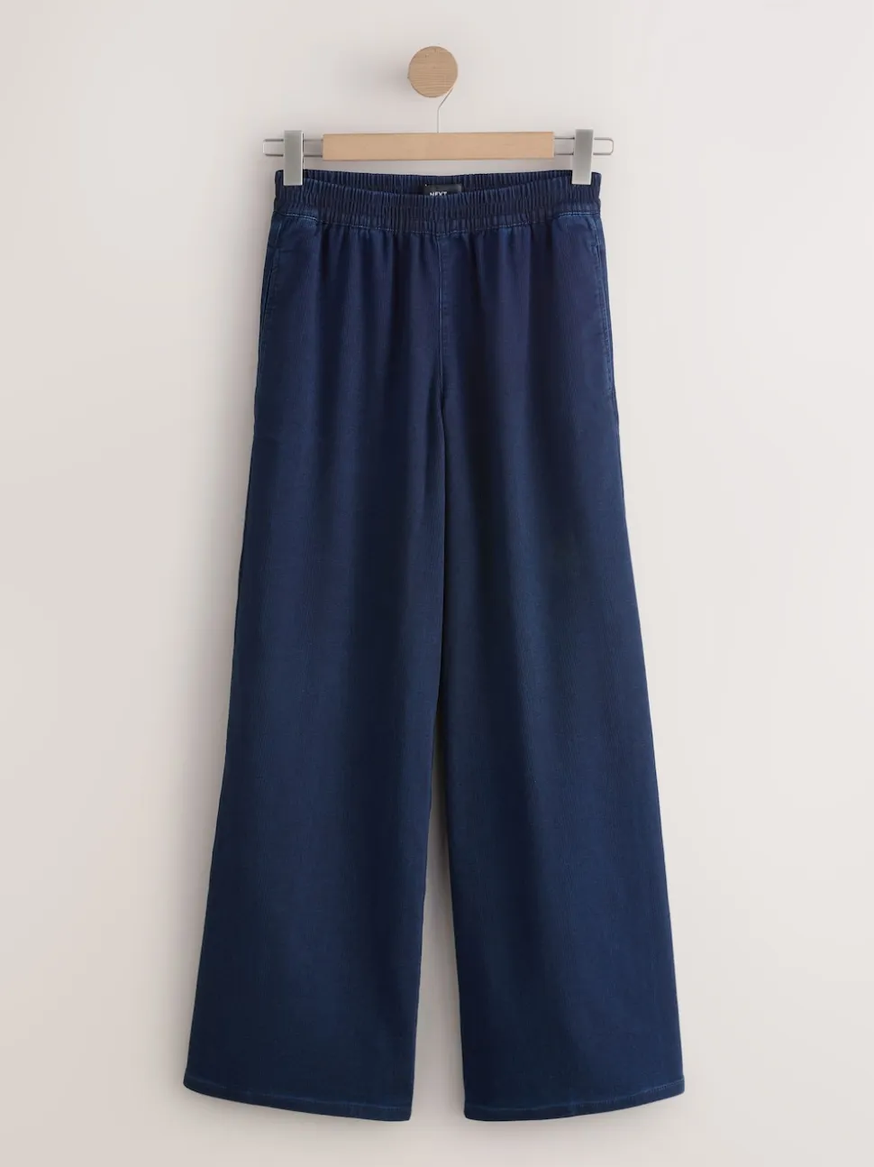 bleu foncé - Pantalon de jogging en jersey denim