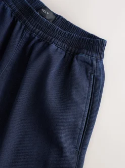 bleu foncé - Pantalon de jogging en jersey denim