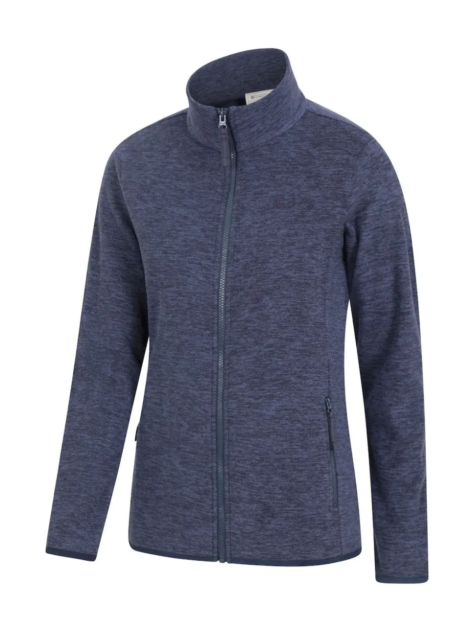 bleu foncé - Polaire Mountain Warehouse Snowdon Melange II femme à fermeture éclair
