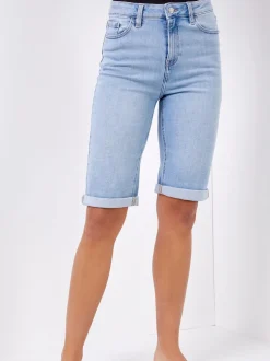 bleu foncé - Shorts longueur genou Roman indispensable
