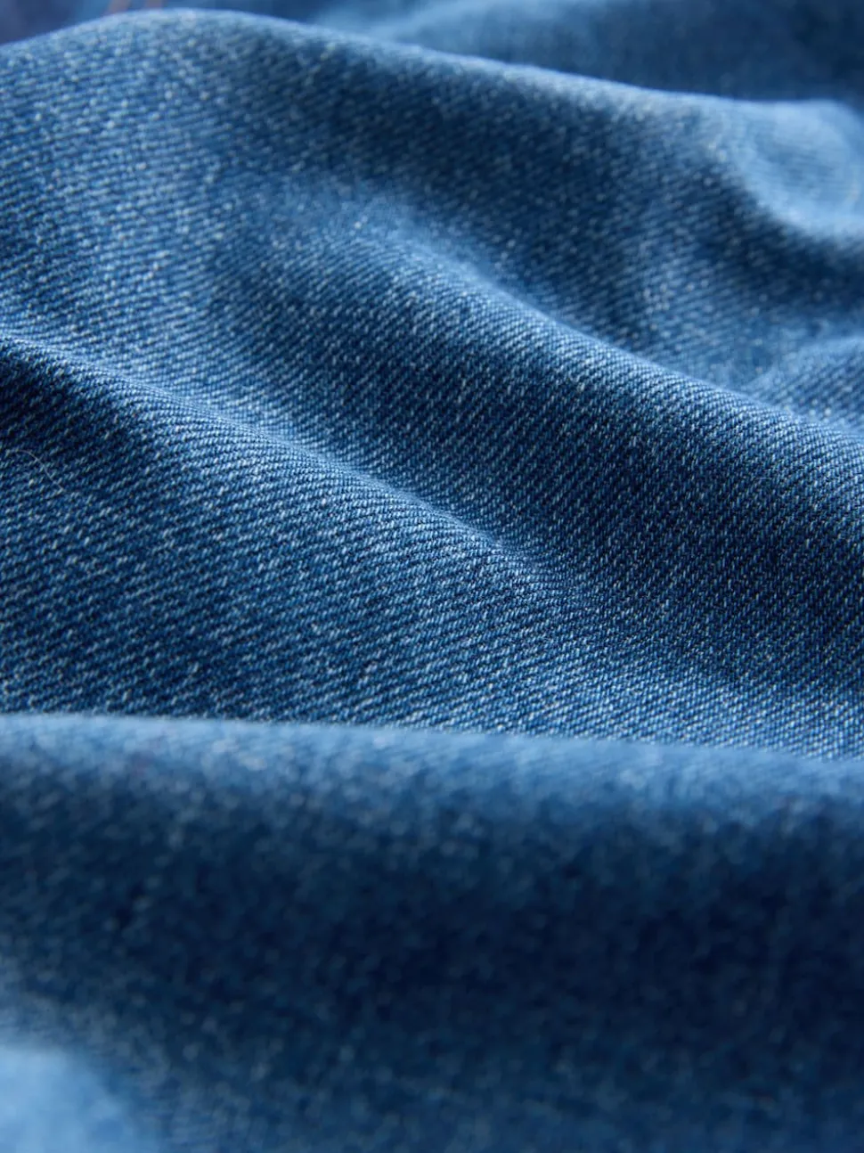 Bleu foncé de denim - Jean jambe barillet