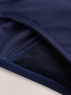Bleu marine - Bas de bikini Period à jambe haute