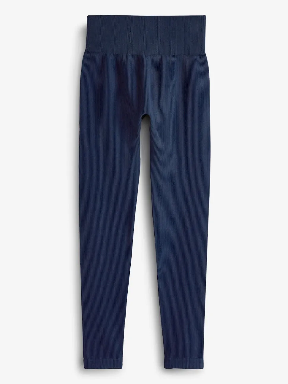 Bleu marine - Côtelé sans couture Taille haute Leggings