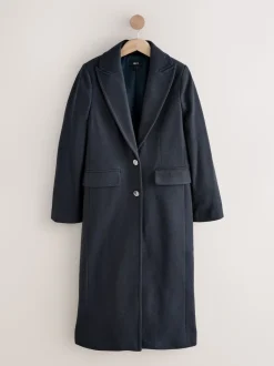Bleu marine - Manteau Revere