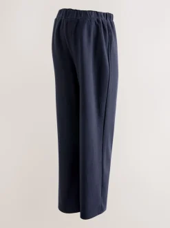 Bleu marine - Pantalon de maternité large douillet