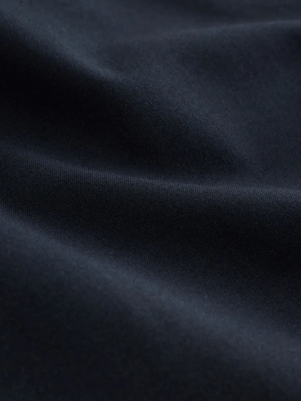 Bleu marine - Pantalons Amples habillés en laine