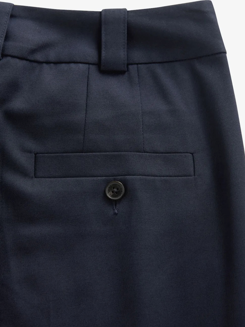 Bleu marine - Pantalons habillés coupe robuste