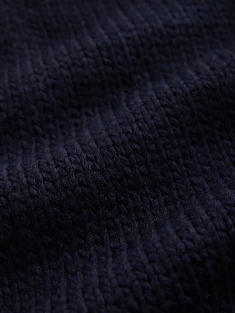 Bleu marine - Pulls look superposé en maille à col en V avec chemise