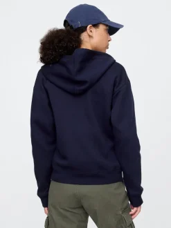 Bleu marine - Sweat à capuche Gap avec logo