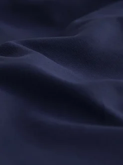 Bleu marine/bleu - Maillot de bain dos nu à col montant pour le contrôle du ventre