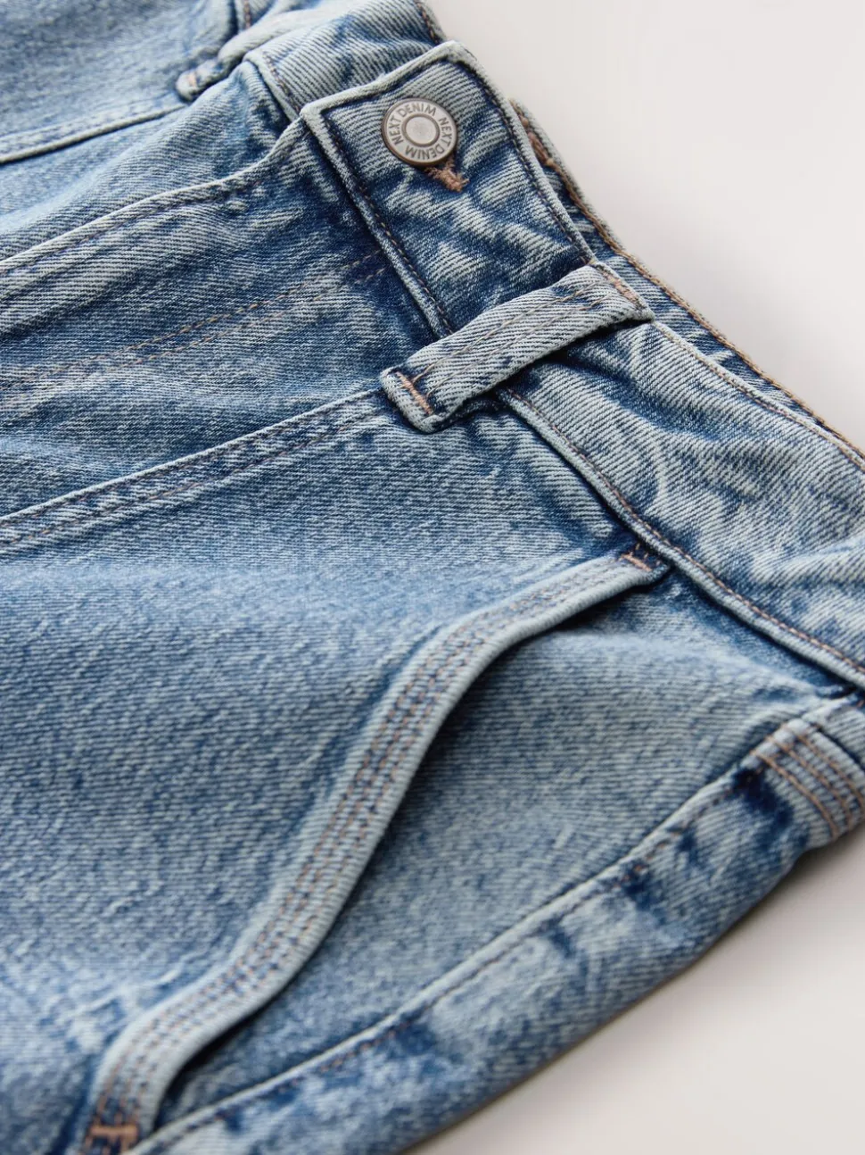 Bleu moyen - Jean charpentier droit cheville