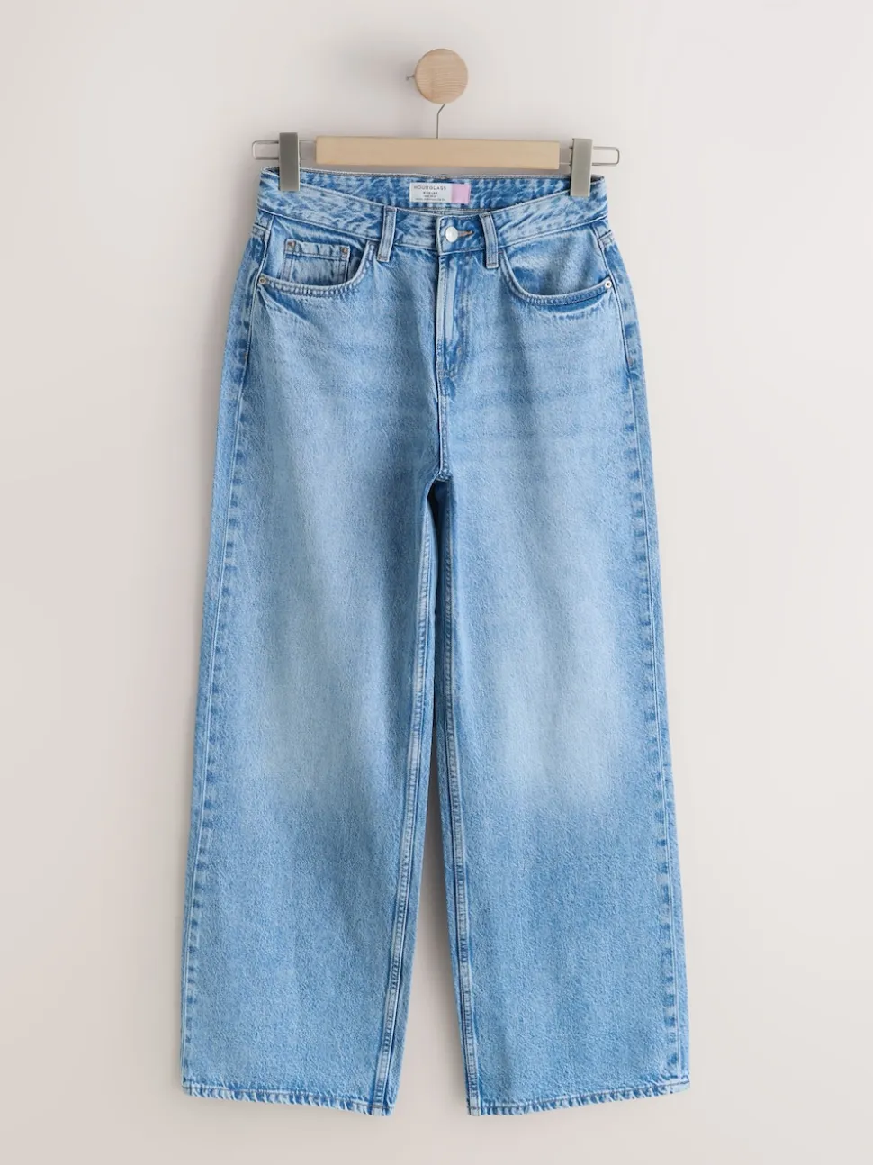 Bleu moyen - Jean Hourglass coupe large