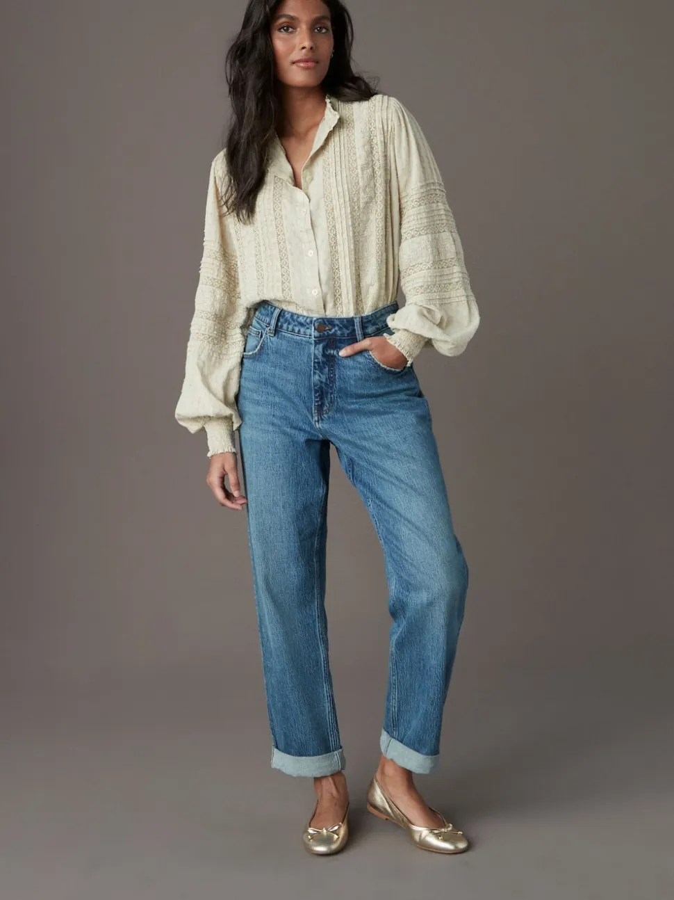 Bleu moyen - Jeans copain