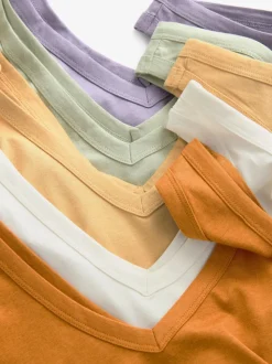 Bleu/Mauve/Vert pastel - Gilets de travail 5 Pack