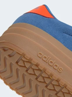 Bleu/Orange - adidas baskets VL Court Bold