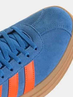 Bleu/Orange - adidas baskets VL Court Bold