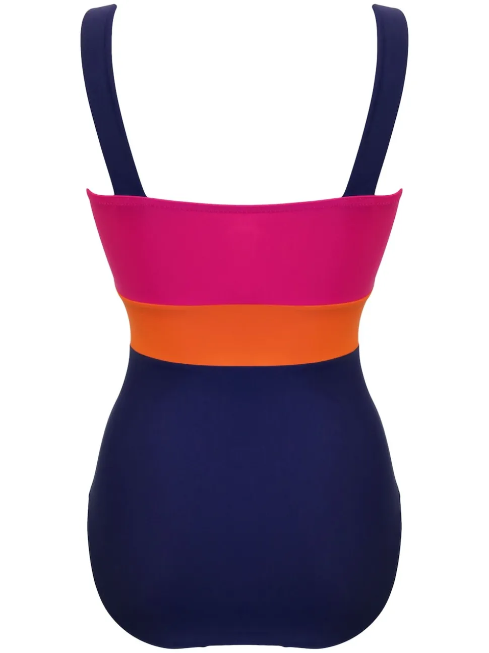 Bleu/Rose - Maillot de bain Pour Moi Palm Springs color block pour le contrôle du ventre