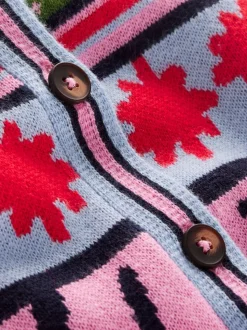 Boden Cardigan long en jacquard