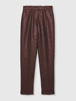 bordeaux - Pantalon Reiss Sienna