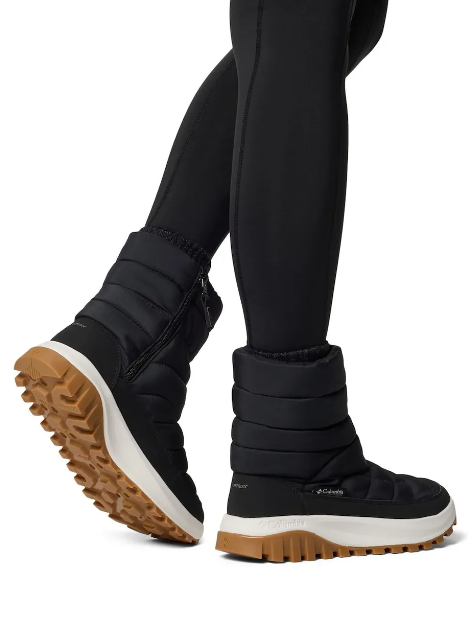 Bottes Columbia Snowtrot mi-noires