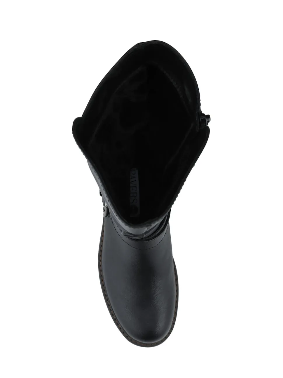 Bottes Coupe large Pavers zippée