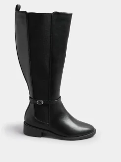 Bottes d’équitation élastiques Yours Curve coupe extra-large