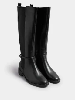 Bottes d’équitation élastiques Yours Curve coupe extra-large