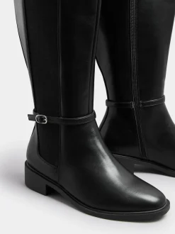 Bottes d’équitation élastiques Yours Curve coupe extra-large