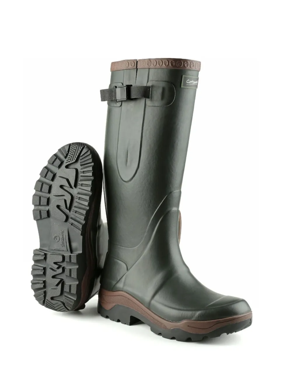 Bottes en caoutchouc Green Compass en néoprène