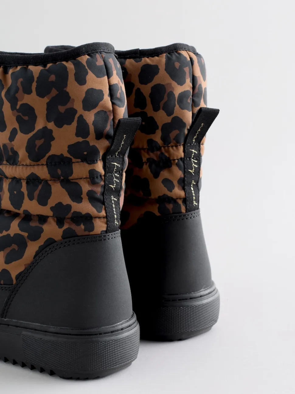 Bottes matelassées en nylon Never Fully Dressed