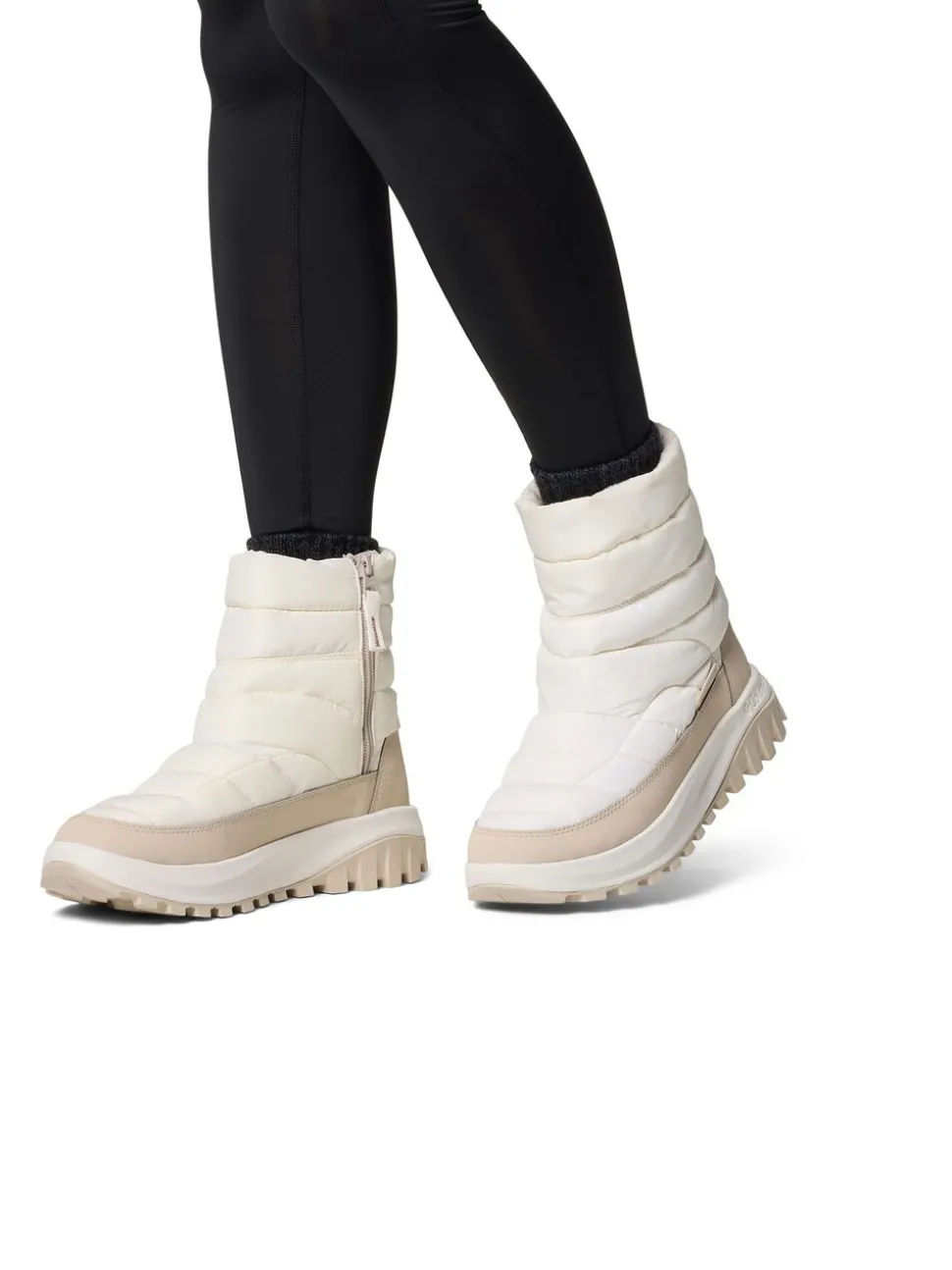 Bottes/Bottines mi-Bottes/Bottines Columbia Snowtrot Blanc