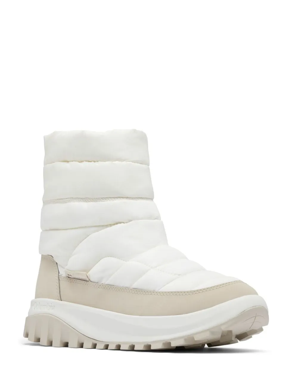 Bottes/Bottines mi-Bottes/Bottines Columbia Snowtrot Blanc