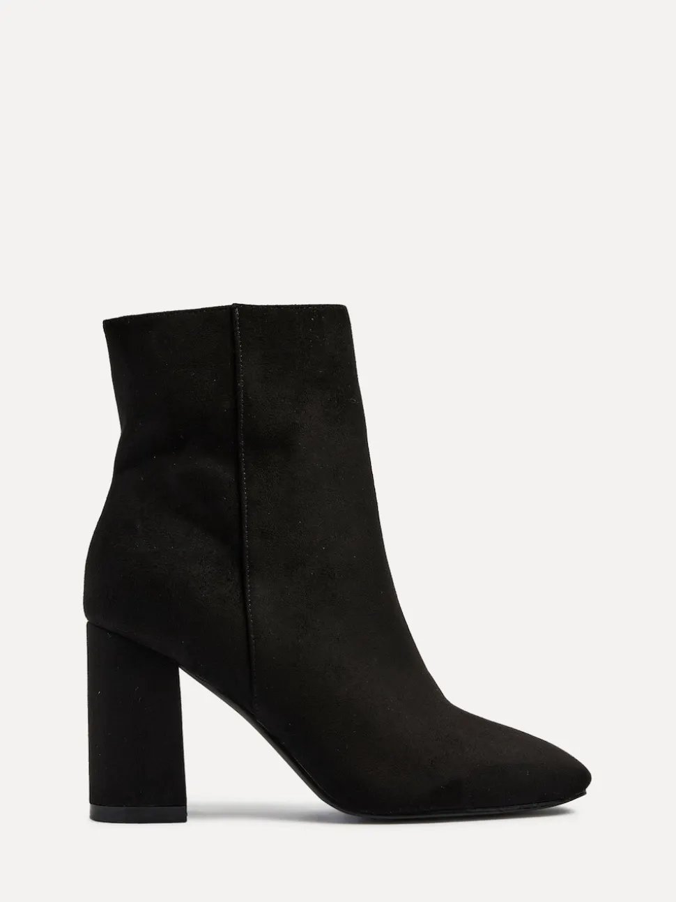 Bottines à talons Linzi Scout à bout carré avec fermeture éclair latérale