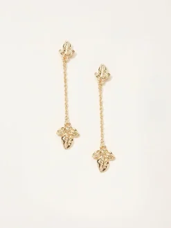 Boucles d’oreilles FatFace feuille