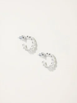 Boucles d’oreilles FatFace Leaf Huggie