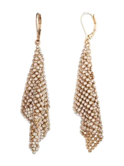 Boucles d’oreilles Lauren Ralph Lauren en maille cristal