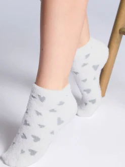 Boux Avenue 4 Pack Cœur Cosy Baskets Chaussettes