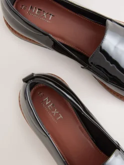 Brevet noir - Mocassins Forever Comfort® à enfiler propres à semelle épaisse