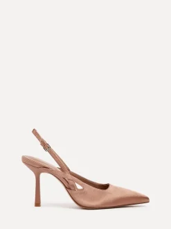 Brun clair - Linzi Rhea À attacher à l’arrière talons courts