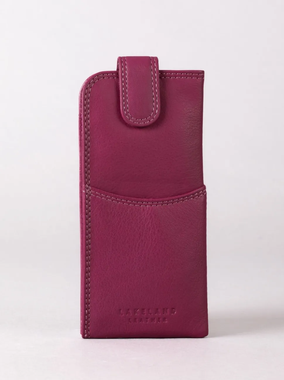 canneberge - Lakeland Leather Etui à lunettes