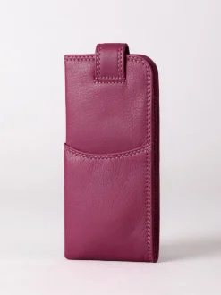 canneberge - Lakeland Leather Etui à lunettes