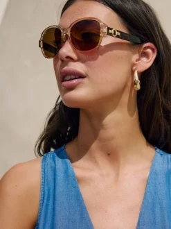 caramel - Lunettes de soleil carrées polarisées petites tailles