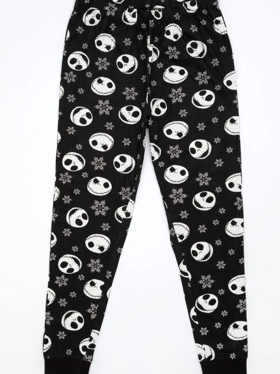 Cauchemar noir avant - Vanilla Underground Womans Disney The Nightmare Before Noël Multicoloured Long Sleeve Long Leg 100% Cotton Pyjamas Set